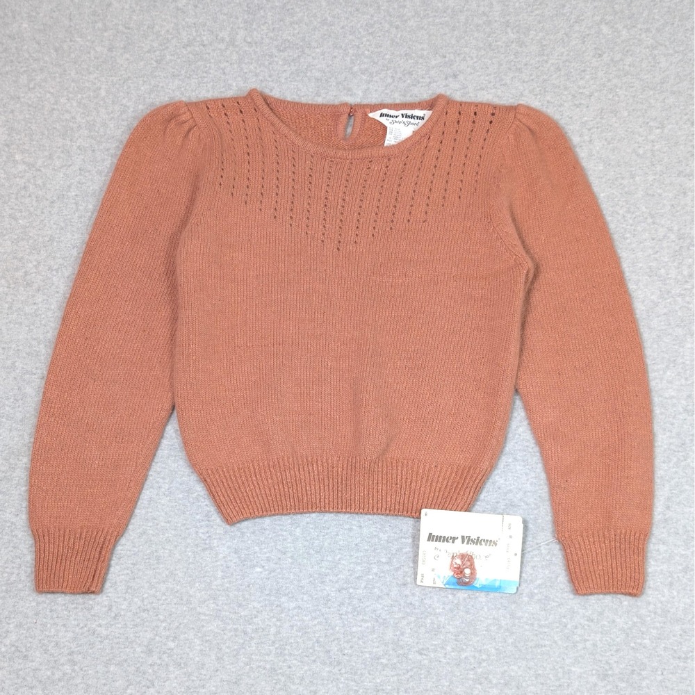 Vintage Inner Visions By Ship 'n Shore Silk Blend Sweater Womens Size Medium New